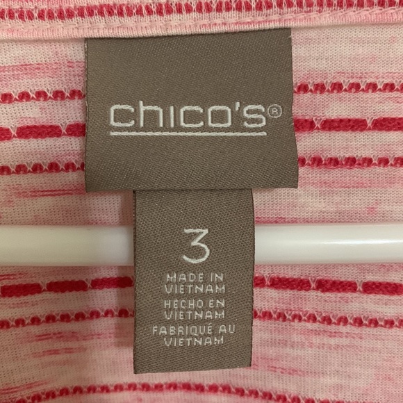 Chico’s butterfly sleeve top - Picture 7 of 8